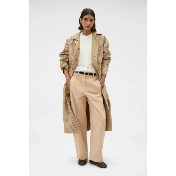 Oroton Reversible Check Mac - Oroton Coats - Australian Heritage Luxury - Shop at Coveti