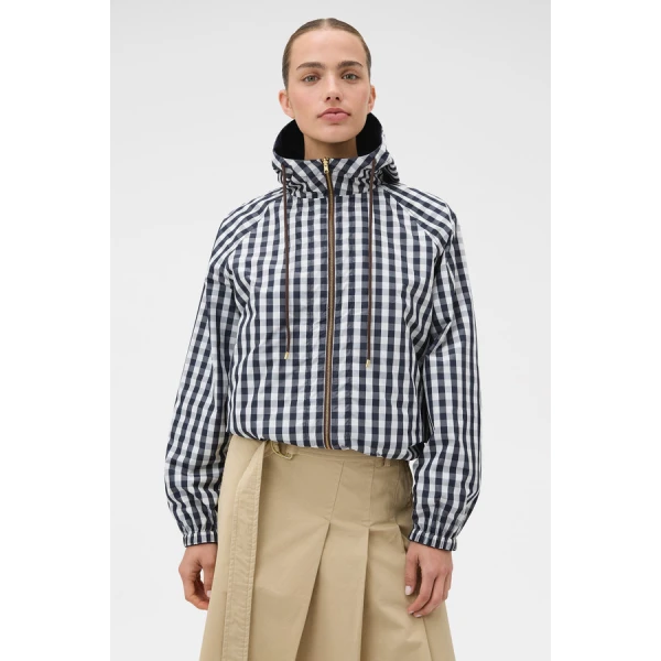 Oroton Reversible Check Windbreaker - Oroton Jackets - Australian Heritage Luxury - Shop at Coveti