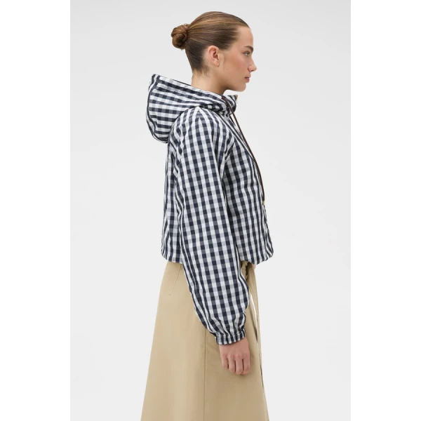 Oroton Reversible Check Windbreaker - Oroton Jackets - Australian Heritage Luxury - Shop at Coveti