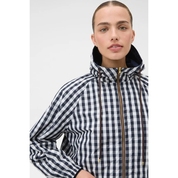 Oroton Reversible Check Windbreaker - Oroton Jackets - Australian Heritage Luxury - Shop at Coveti