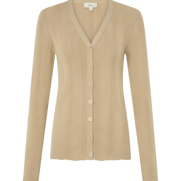 Oroton Ribbed Cardigan - Oroton Knitwear - Australian Heritage Luxury - Shop at Coveti