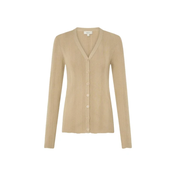 Oroton Ribbed Cardigan - Oroton Knitwear - Australian Heritage Luxury - Shop at Coveti
