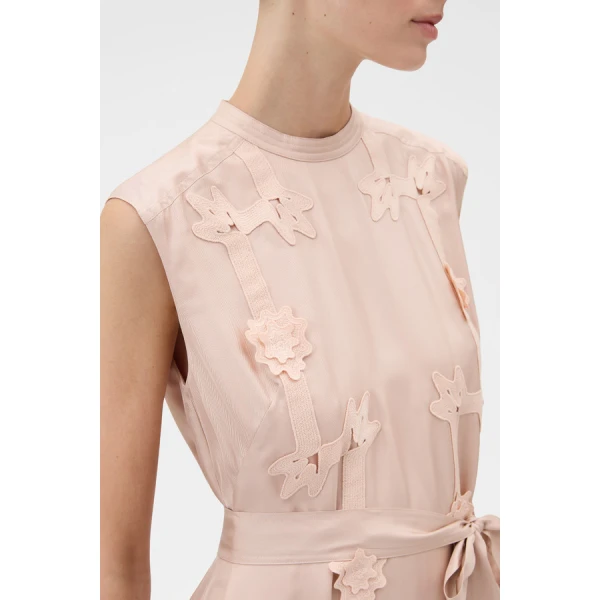 Oroton Ribbon Trim Sheath Dress - Oroton Dresses - Australian Heritage Luxury - Shop at Coveti