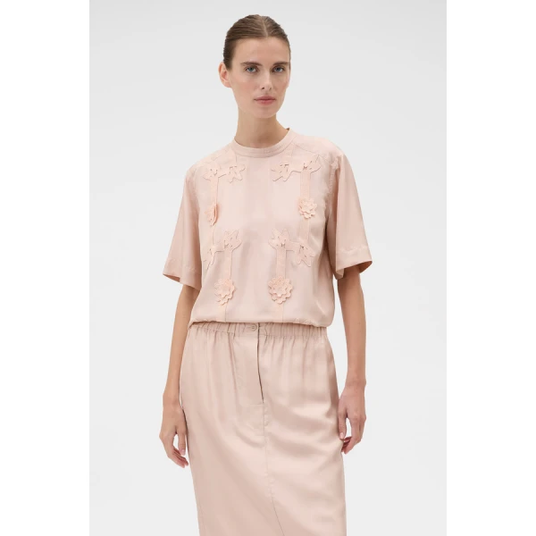 Oroton Ribbon Trim Top - Oroton Tops - Australian Heritage Luxury - Shop at Coveti