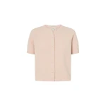Oroton Short Sleeve Crew Cardigan - Oroton Knitwear - Australian Heritage Luxury - Shop at Coveti