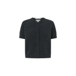 Oroton Short Sleeve Crew Cardigan - Oroton Knitwear - Australian Heritage Luxury - Shop at Coveti