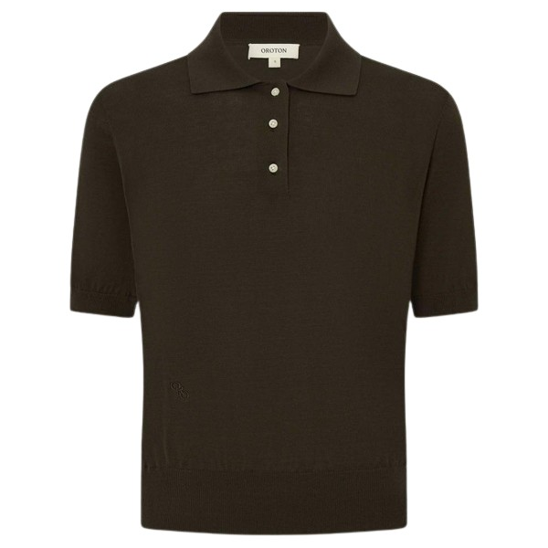 Oroton Short Sleeve Knit Polo - Oroton Tops - Australian Heritage Luxury - Shop at Coveti