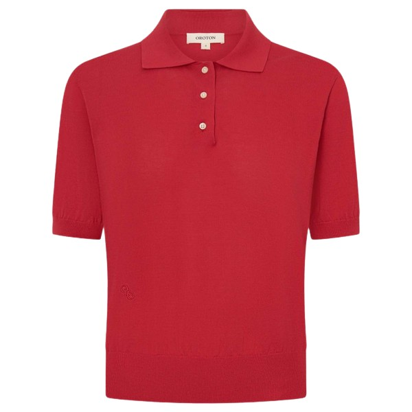 Oroton Short Sleeve Knit Polo - Oroton Tops - Australian Heritage Luxury - Shop at Coveti