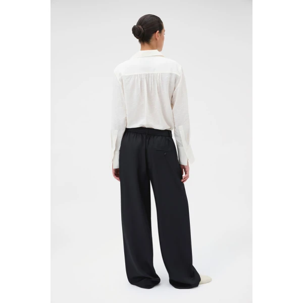 Oroton Silk Belt Detail Pant - Oroton Pants - Australian Heritage Luxury - Shop at Coveti
