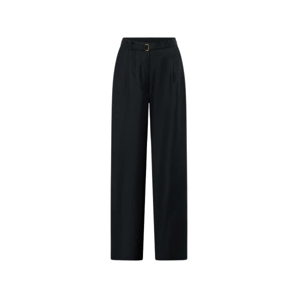 Oroton Silk Belt Detail Pant - Oroton Pants - Australian Heritage Luxury - Shop at Coveti