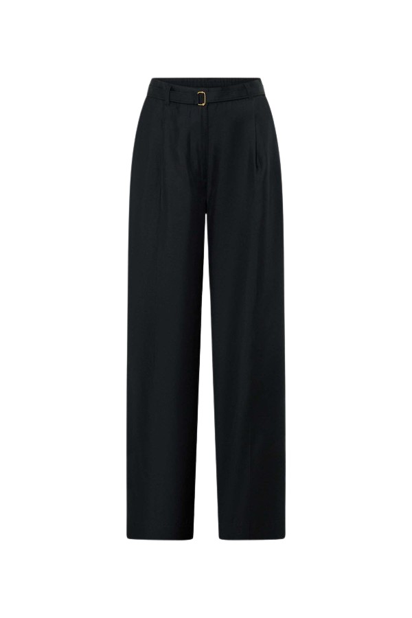 Oroton Silk Belt Detail Pant - Oroton Pants - Australian Heritage Luxury - Shop at Coveti