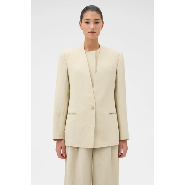 Oroton Single Breasted Blazer - Oroton Jackets - Australian Heritage Luxury - Shop at Coveti