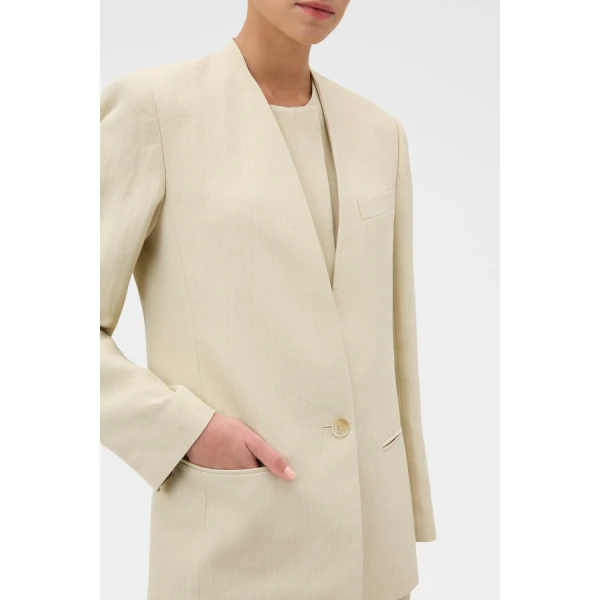 Oroton Single Breasted Blazer - Oroton Jackets - Australian Heritage Luxury - Shop at Coveti