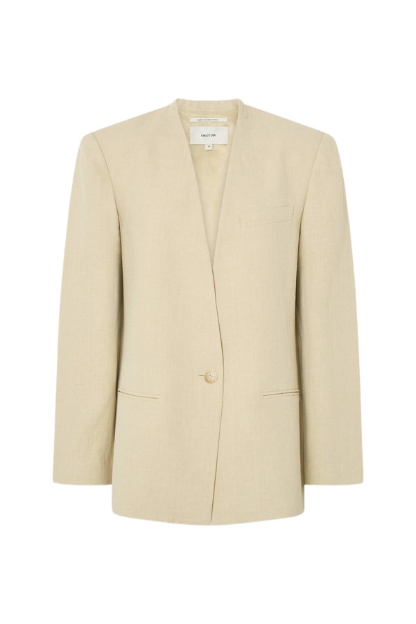 Oroton Single Breasted Blazer - Oroton Jackets - Australian Heritage Luxury - Shop at Coveti