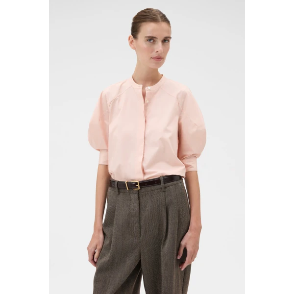 Oroton Sleeve Detail Shirt - Oroton Tops - Australian Heritage Luxury - Shop at Coveti