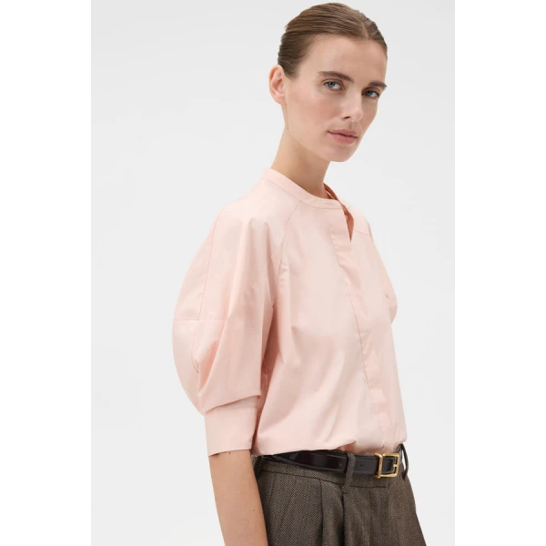 Oroton Sleeve Detail Shirt - Oroton Tops - Australian Heritage Luxury - Shop at Coveti