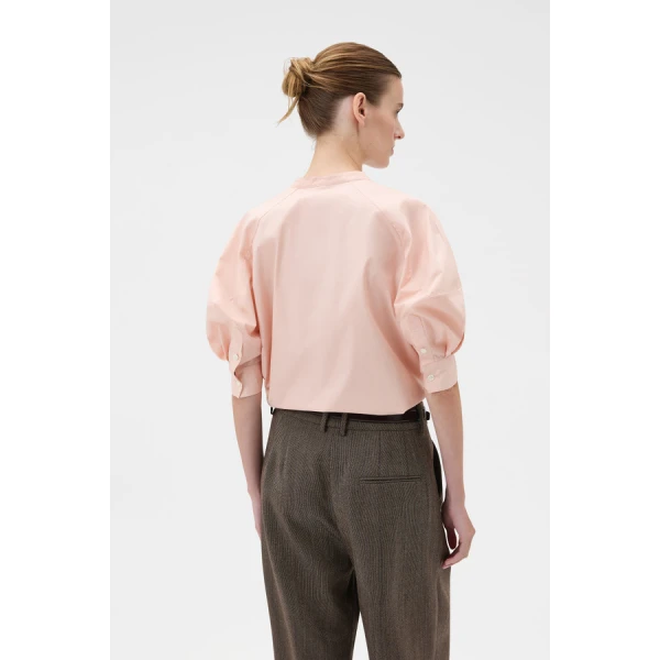 Oroton Sleeve Detail Shirt - Oroton Tops - Australian Heritage Luxury - Shop at Coveti
