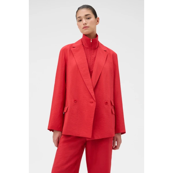Oroton Soft Double Breasted Blazer - Oroton Jackets - Australian Heritage Luxury - Shop at Coveti