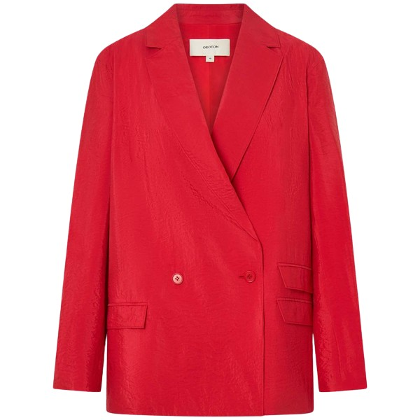 Oroton Soft Double Breasted Blazer - Oroton Jackets - Australian Heritage Luxury - Shop at Coveti