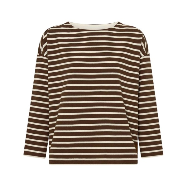 Oroton Stripe Market Tee - Oroton Tops - Australian Heritage Luxury - Shop at Coveti