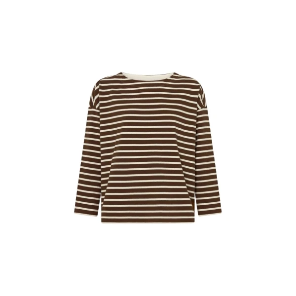 Oroton Stripe Market Tee - Oroton Tops - Australian Heritage Luxury - Shop at Coveti