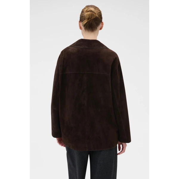 Oroton Suede Jacket - Oroton Jackets - Australian Heritage Luxury - Shop at Coveti