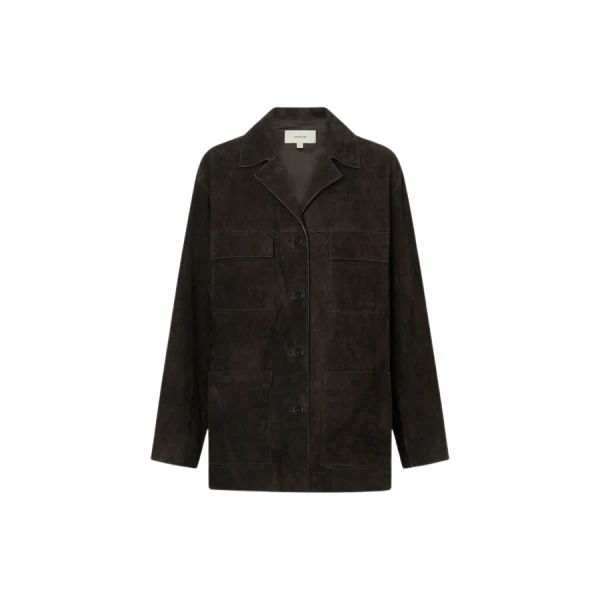 Oroton Suede Jacket - Oroton Jackets - Australian Heritage Luxury - Shop at Coveti