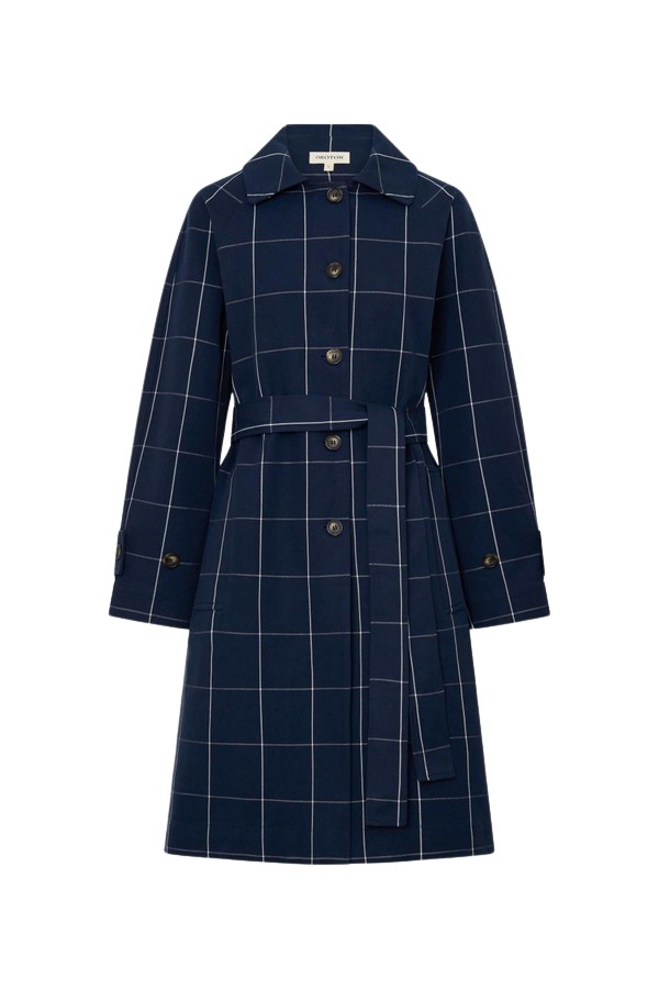 Oroton Sunday Check Mac - Oroton Coats - Australian Heritage Luxury - Shop at Coveti