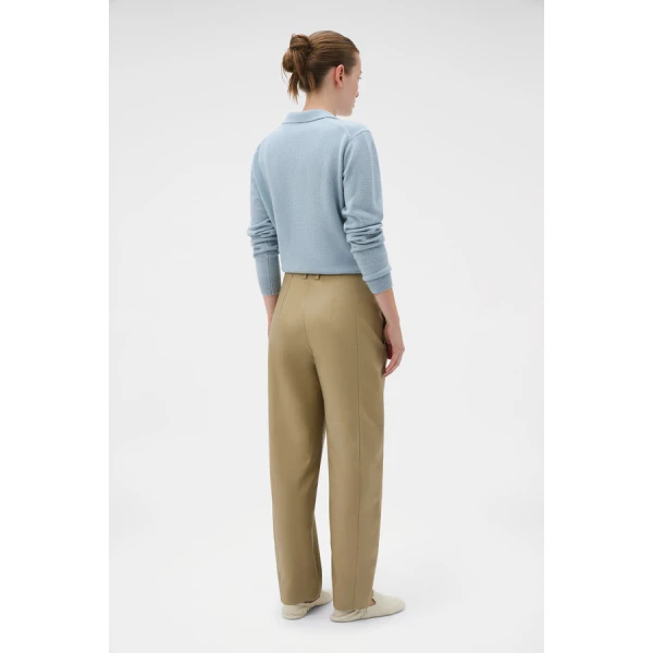 Oroton Tailored Curved Leg Pant - Oroton Pants - Australian Heritage Luxury - Shop at Coveti