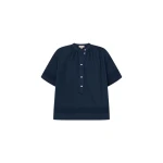 Oroton Trim Detail Smock - Oroton Tops - Australian Heritage Luxury - Shop at Coveti