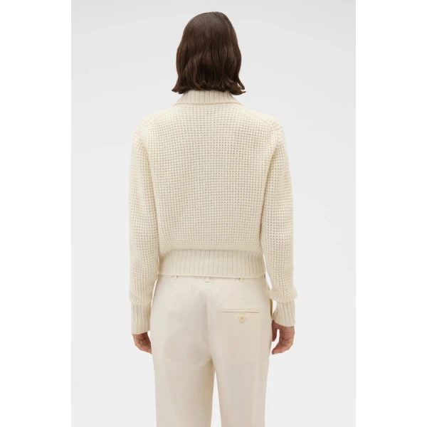 Oroton Waffle Cardigan - Oroton Knitwear - Australian Heritage Luxury - Shop at Coveti