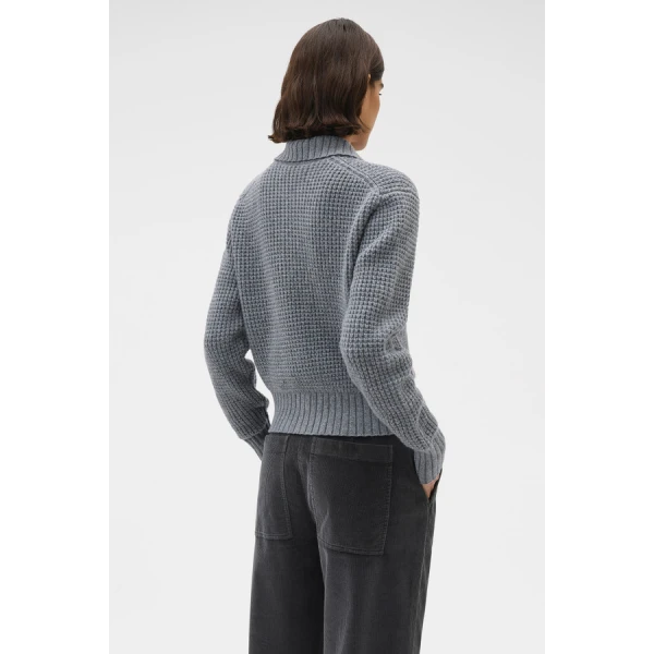 Oroton Waffle Cardigan - Oroton Knitwear - Australian Heritage Luxury - Shop at Coveti