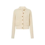 Oroton Waffle Cardigan - Oroton Knitwear - Australian Heritage Luxury - Shop at Coveti