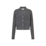 Oroton Waffle Cardigan - Oroton Knitwear - Australian Heritage Luxury - Shop at Coveti