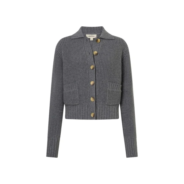 Oroton Waffle Cardigan - Oroton Knitwear - Australian Heritage Luxury - Shop at Coveti