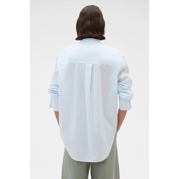 Oroton Washed Pleated Shirt - Oroton Tops - Australian Heritage Luxury - Shop at Coveti