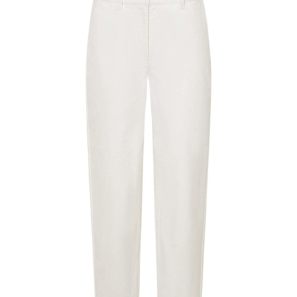 Oroton White Twill Pant - Oroton Pants - Australian Heritage Luxury - Shop at Coveti