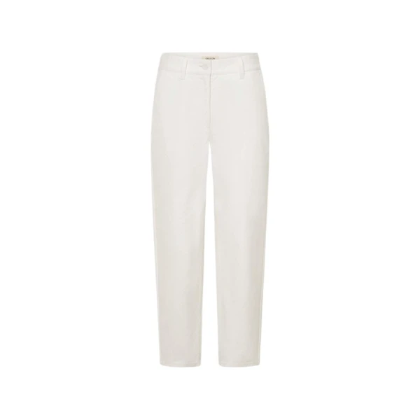 Oroton White Twill Pant - Oroton Pants - Australian Heritage Luxury - Shop at Coveti