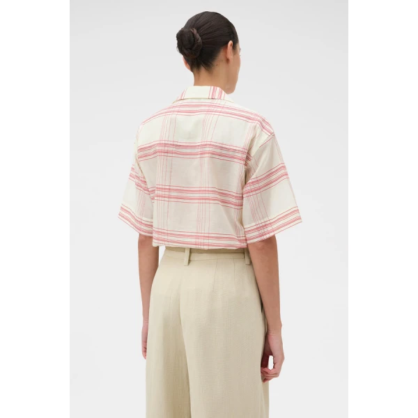 Oroton Windowpane Check Shirt - Oroton Tops - Australian Heritage Luxury - Shop at Coveti