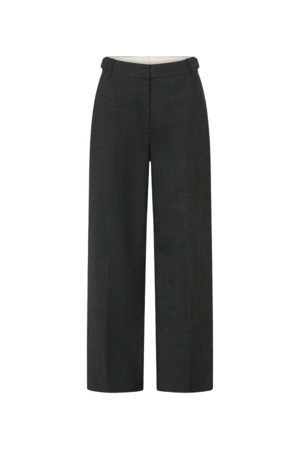 Oroton Wool Flat Front Pant - Oroton Pants - Australian Heritage Luxury - Shop at Coveti