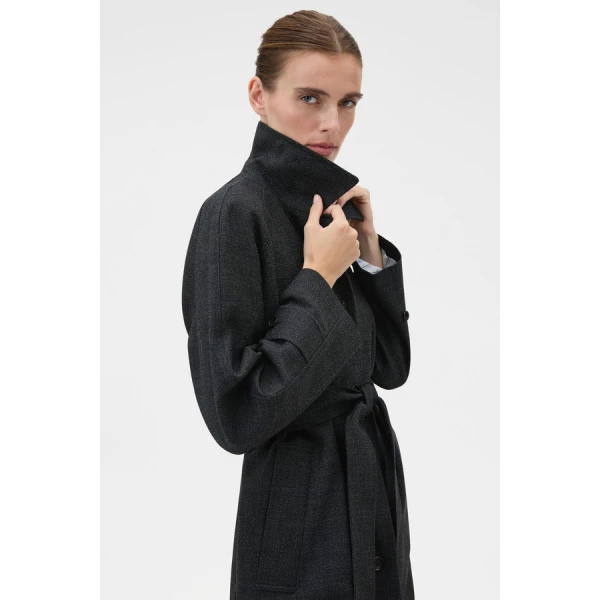 Oroton Wool Mac - Oroton Coats - Australian Heritage Luxury - Shop at Coveti