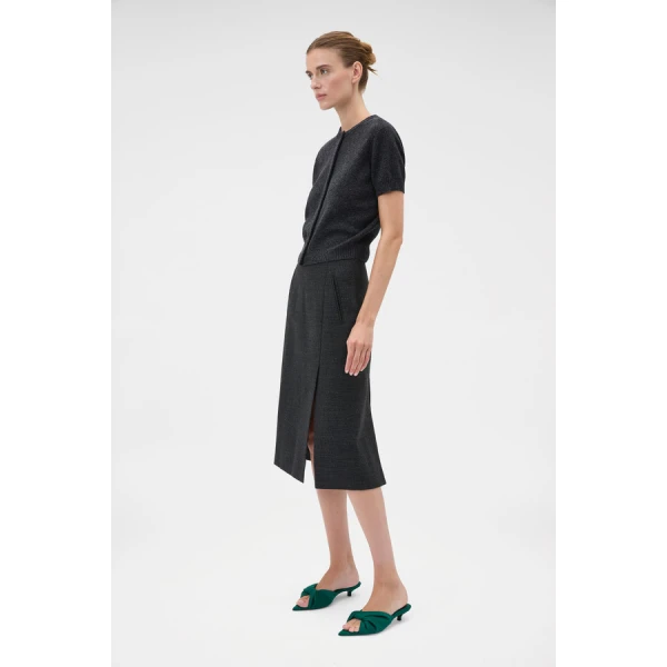 Oroton Wool Pencil Skirt - Oroton Skirts - Australian Heritage Luxury - Shop at Coveti