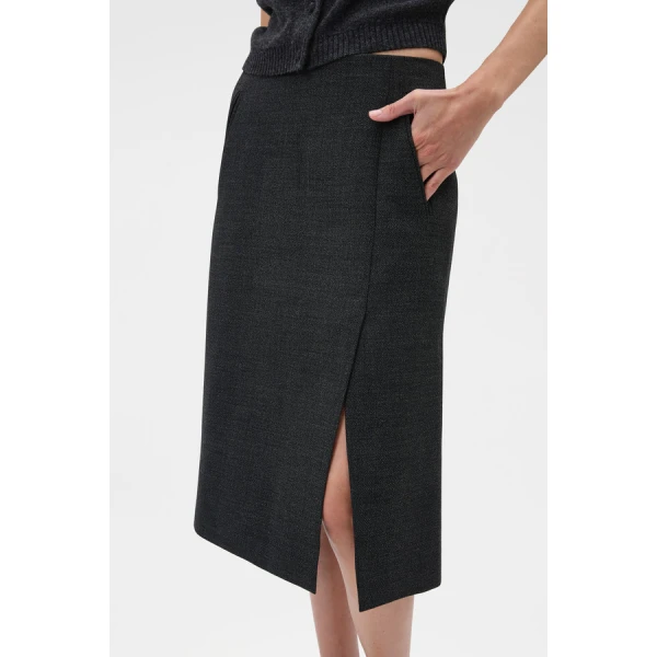Oroton Wool Pencil Skirt - Oroton Skirts - Australian Heritage Luxury - Shop at Coveti