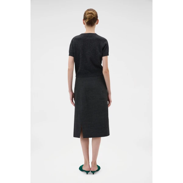Oroton Wool Pencil Skirt - Oroton Skirts - Australian Heritage Luxury - Shop at Coveti