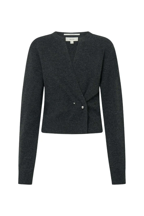 Oroton-Wrap-Cardigan46611_nobg Oroton Wrap Cardigan - Oroton Knitwear - Australian Heritage Luxury - Shop at Coveti