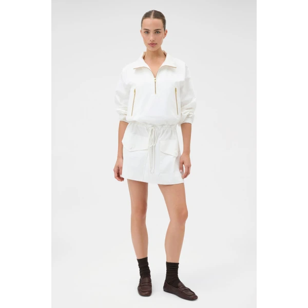 Oroton Zip Detail Anorak Dress - Oroton Dresses - Australian Heritage Luxury - Shop at Coveti