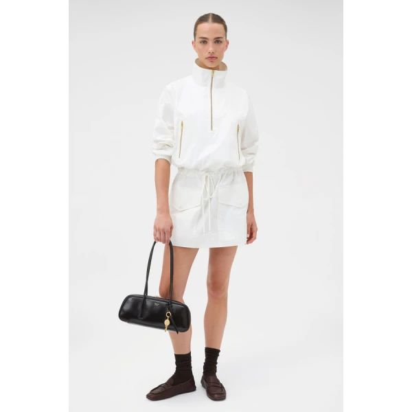 Oroton Zip Detail Anorak Dress - Oroton Dresses - Australian Heritage Luxury - Shop at Coveti