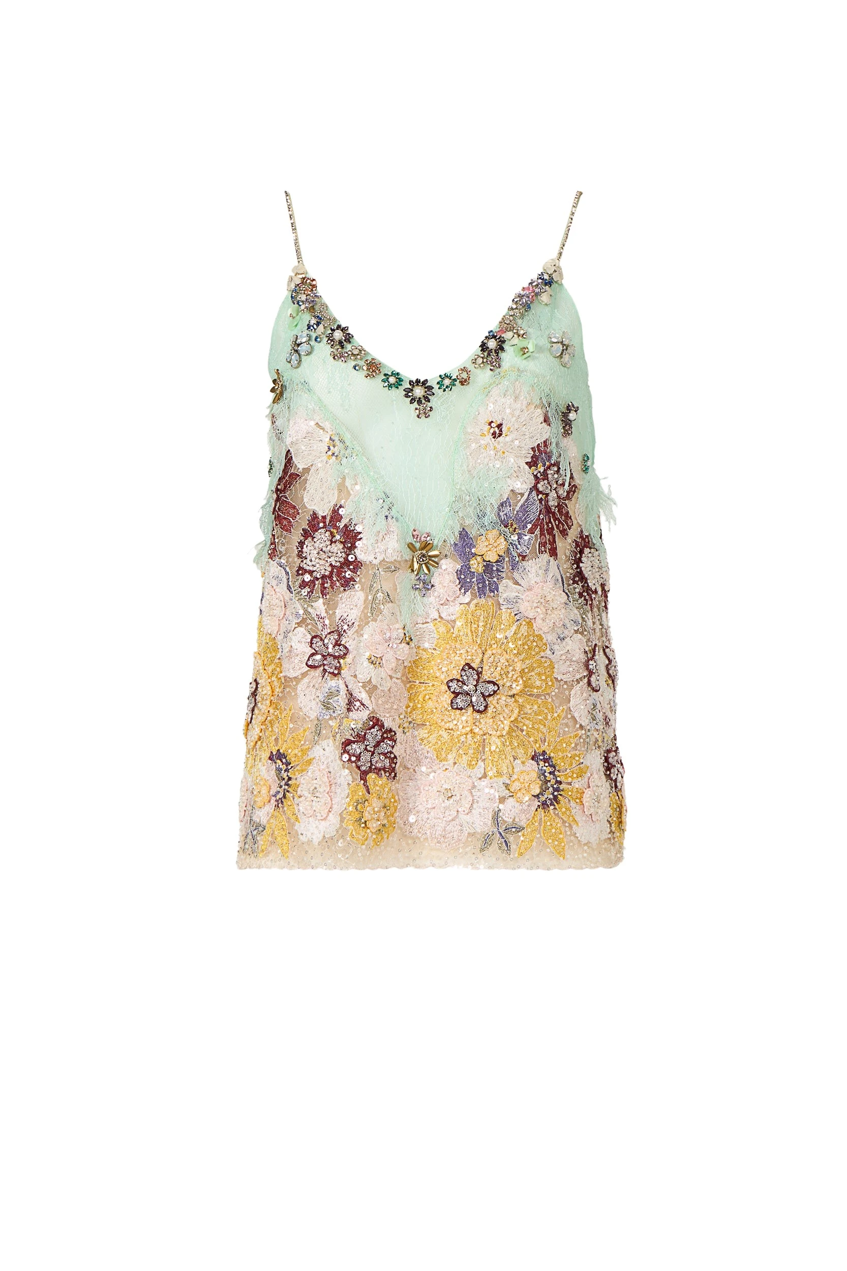 Sasha-Embroidered-Lace-Top-Costarellos-Tops81110_nobg Costarellos Tops - Romantic Greek Lace - Shop at Coveti