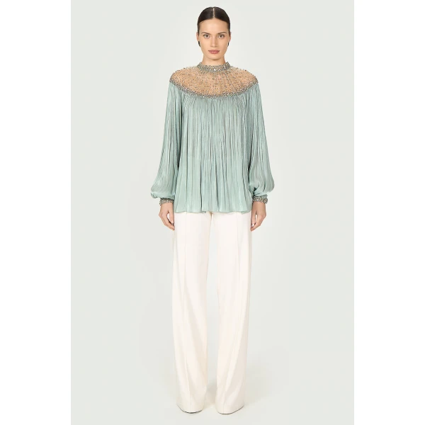 Costarellos Tops - Romantic Greek Lace - Shop at Coveti