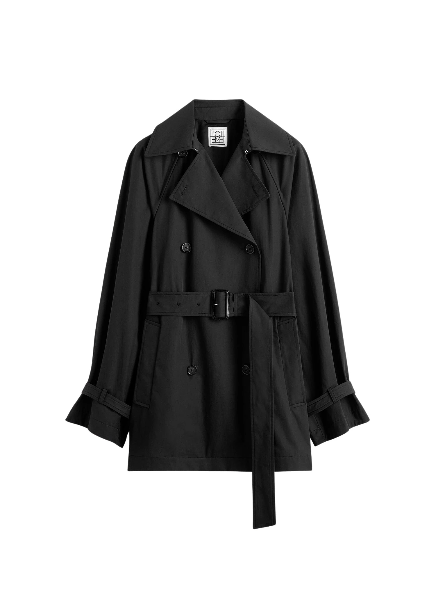 Toteme-Washed-Cotton-Trench-Washed-Black76008_nobg Toteme Coats with minimalist design at Coveti